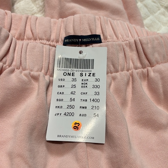 Brandy Melville Rosa Soft Sweatpants - Picture 4 of 4